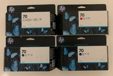 4x original hp 70 rot optimizer blau grun hp c9456a c9459a hp designjet z3100 