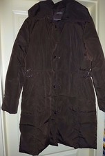 SANDRA PABST Daunen-Steppjacke/Kurzmantel Gr.: 40 Farbe: Schokobraun