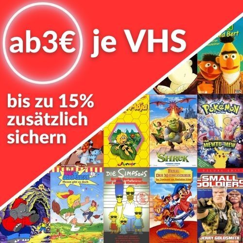Nostalgische kinderfilme vhs - kinderfilme,