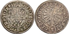 Schlesien Münsterberg Öls 3 Kreuzer 1620 Heinrich 1,1 g  Original Münze #LFX189