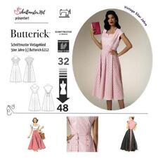 Schnittmuster 50er Jahre Retrokleid weit und rückwärtig geknöpft Gr. 32-40/40-48