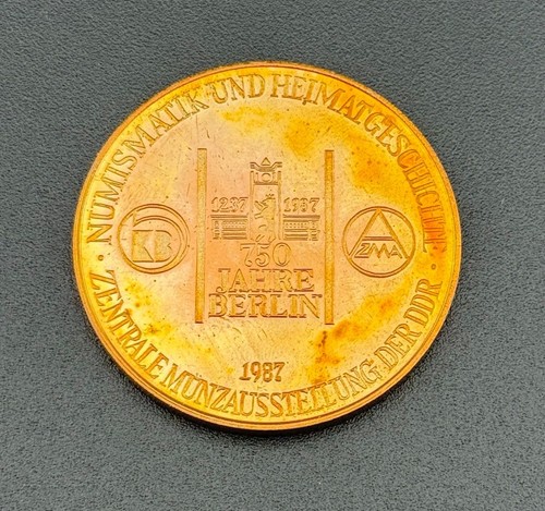 Ddr medaille helmut könig 750 - ddr,