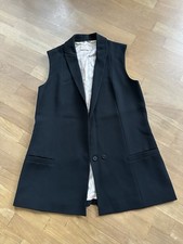 STRENESSE Anzugweste Weste Anzug Gr. DE 36/38 schwarz