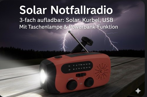 Notfall-Solarradio,Selbstbetri