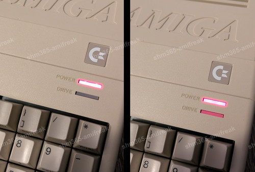 Led abschirmung für amiga 500 - fÜr,