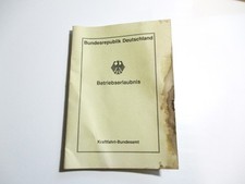 Betriebserlaubnis  JF