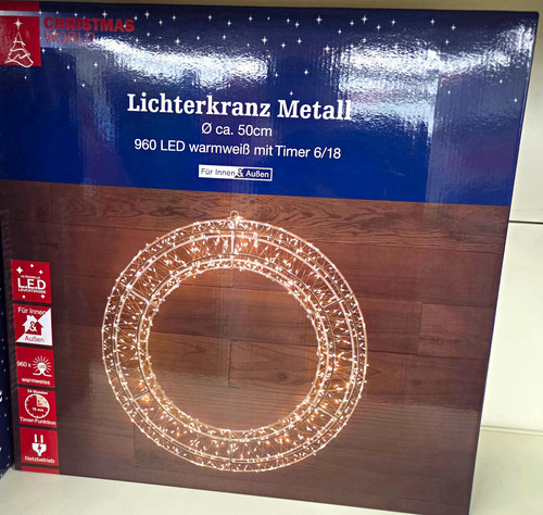 Christmas world lichterkranz - world,