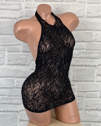 Sexy mini kleid bodystocking - kleid,