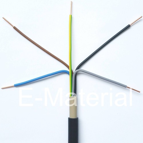 Erdkabel nyy 5x2 50m - erdkabel, nyy-j