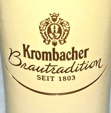Krombacher Porzellan Bierkrug
