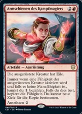 Armschienen des Kampfmagiers / Battlemage's Bracers - COMMANDER - deutsch (nm +)