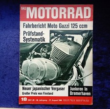 Motorrad 18/1966, Moto Guzzi