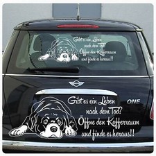 Rottweiler Gibt es ein Leben nach dem Tod Sticker Auto Aufkleber A643