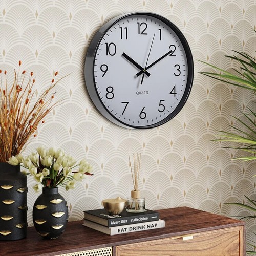 Silent wall clock - silent,