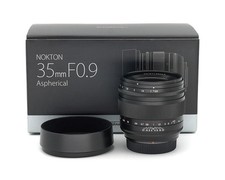 Voigtländer Nokton 35mm 0.9 ASPH. schwarz für Fujifilm X-Mount Einzelstück