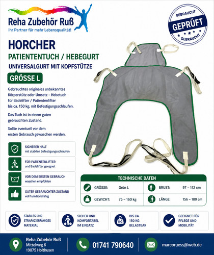 Horcher patiententuch - horcher,