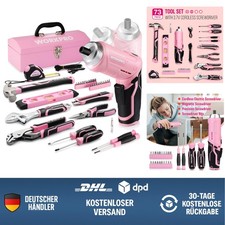 Werkzeug Set Pink 73tlg. mit