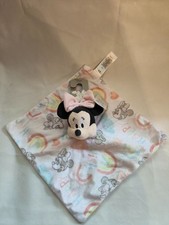 Disney Minnie Mouse Maus Schmusetuch Kuscheltuch Schnuffeltuch 29cm NEU