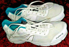 KALENJI Damen/Jungen Sneaker Sportschuhe Gr. 40 weiß/türkis/schwarz