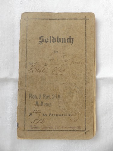 Original soldbuch wk1 - wk1, reserve