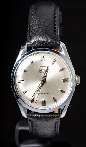 Waltham silbernes zifferblatt - waltham,