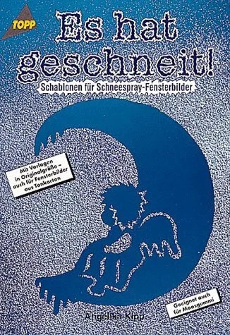 Hat geschneit schablonen - es,