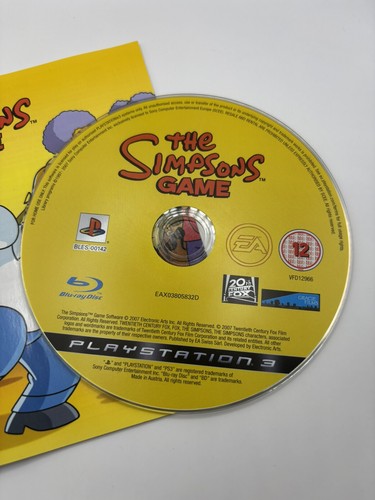 Die simpsons spiel sony - die,