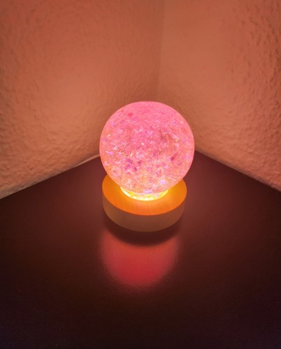 Deko lampe epoxidharz led - deko-lampe;,