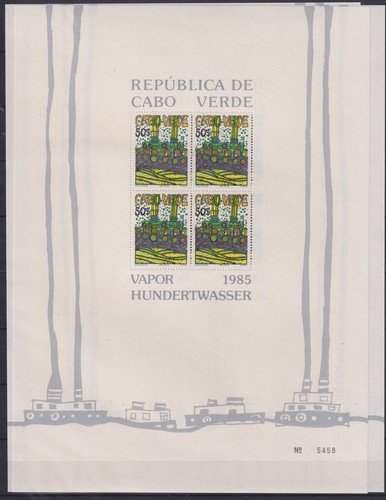 Kap verde block - verde, postfrisch