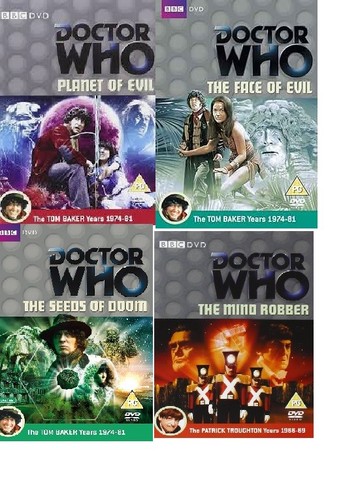 Doctor who dvd - doctor, paket
