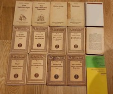 14 antiquarische Reclam Hefte Kleist Goethe Eichendorff Tacitus Shakespeare 