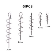 50 Stück Federsperre Angeln