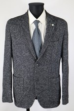 Benvenuto schwarz-graues Sakko