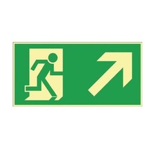 10 Stk. Rettungszeichen BGV A8