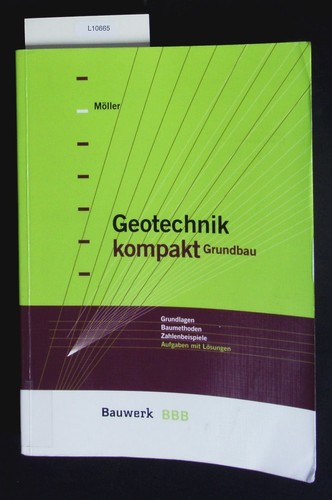 Geotechnik kompakt grundbau - kompakt,