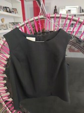 Blusentop Bluse Shirt Reißverschluss Rücken schwarz 40 Collection Chalice *TOP*