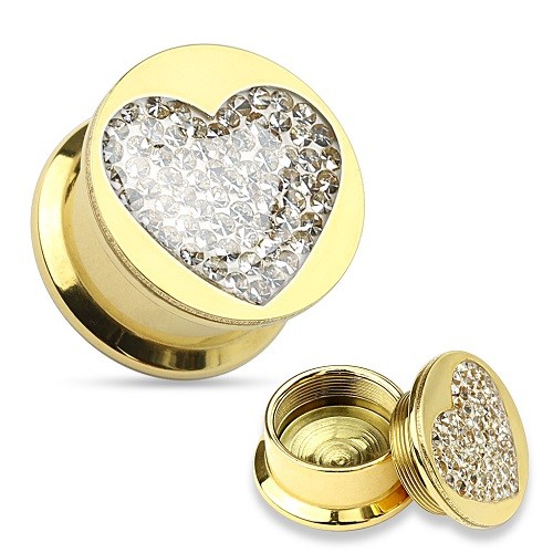 Flesh tunnel ohr - plug, schmuck