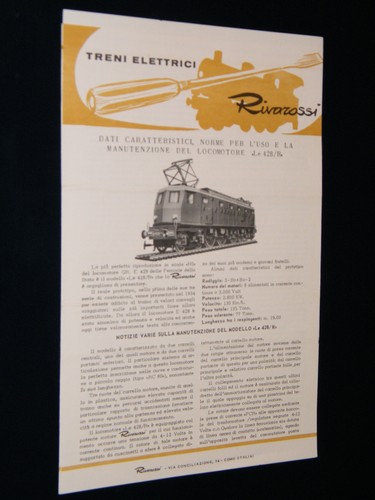 Rivarossi orig anleitung - rivarossi,