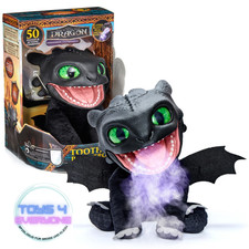 DreamWorks Dragons Real FX Interaktives Kuscheltier Ohnezahn NEU / OVP