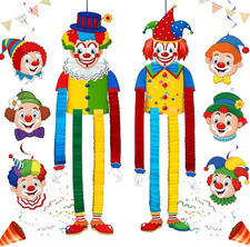 Clown Deko Karneval, Banner