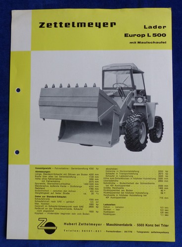 017 zettelmeyer lader europ l - 017),