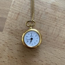 ALTE TASCHENUHR, SAMMLERUHR, UHR MIT KETTE