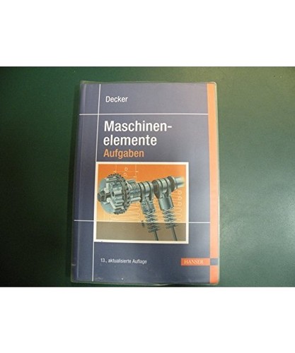 Decker maschinenelemente - decker,