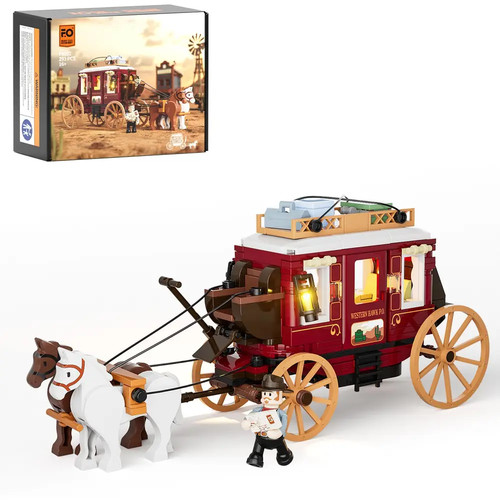 Lumibricks western postkutsche - lumibricks, western-postkutsche