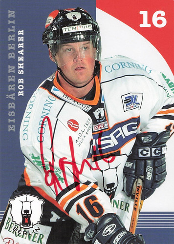 Rob shearer eishockey original - shearer,