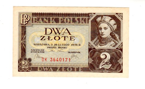 Polen banknote zlotte - polen, 2