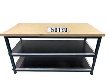 Werkbank Werktisch Arbeitstisch Packtisch Retro Vintage Industrie Loft 50120