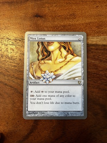 Mtg mox lotus unhinged - mtg, |