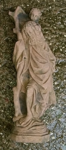 Heiliger christophorus - heiliger,
