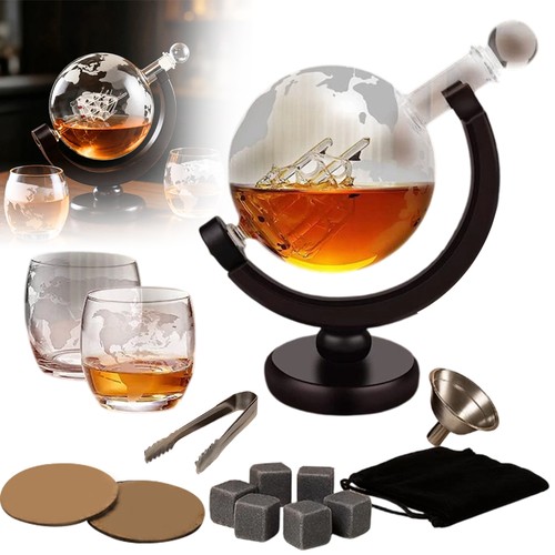 Globus whiskey dekanter - whiskey,